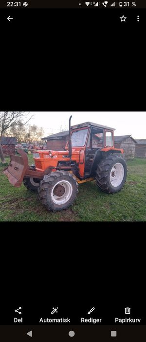 Fiat 640 DTC cu lamă și troliu