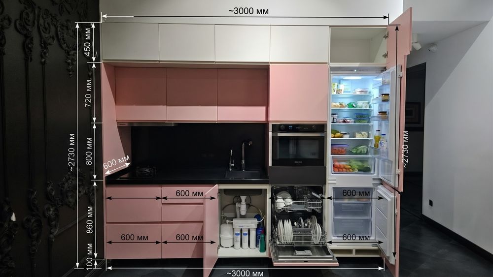 Кухня их шпона бу продам