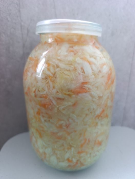 Квашеная капуста.
