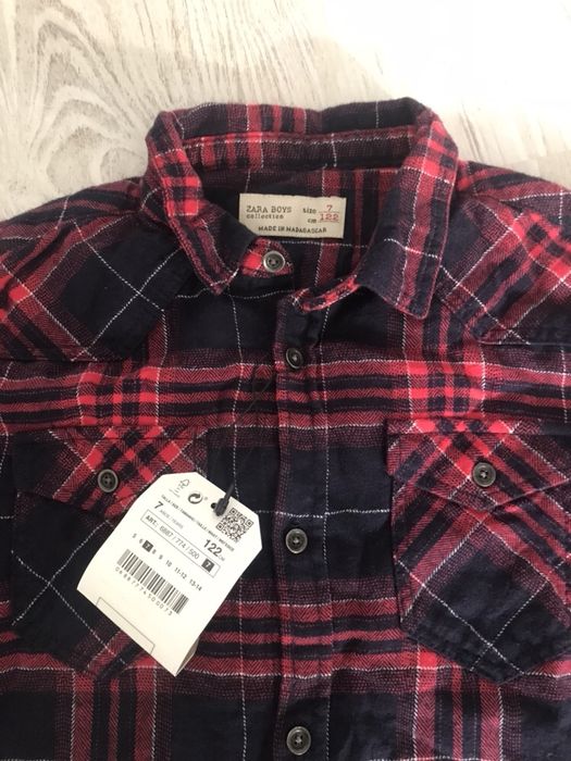 Camasa Zara 7 ani cu eticheta