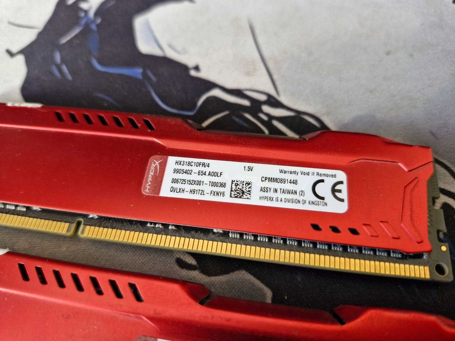HyperX ddr3 8gb (4x2)