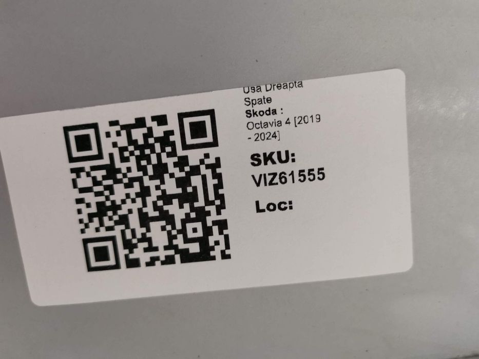 Дясна задна врата Шкода Октавия 4 / Skoda Octavia 4 [ - ] Седан Дяснат