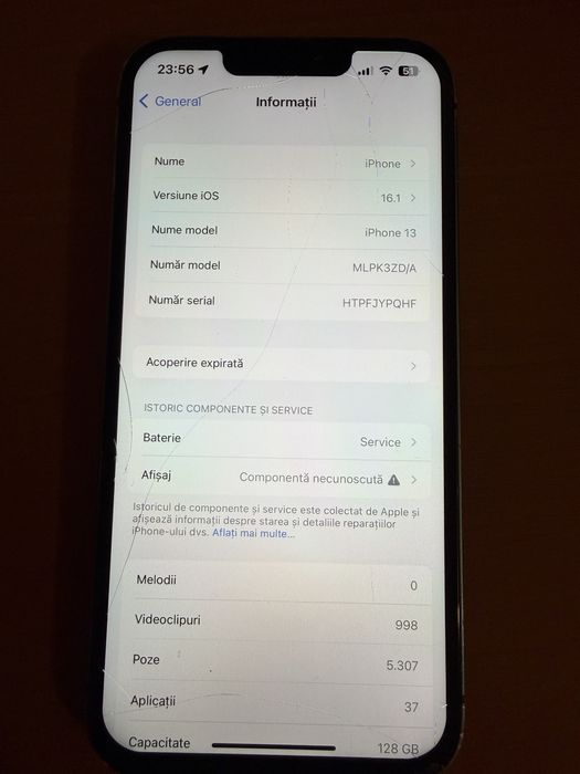 Vand iphone 13 blue 128 gb