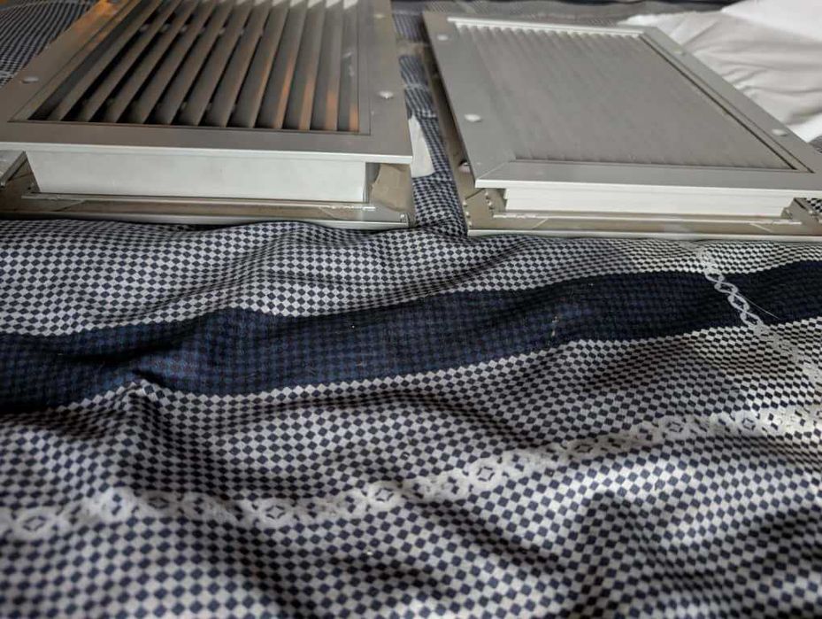 GRILE de transfer din aluminiu - gri