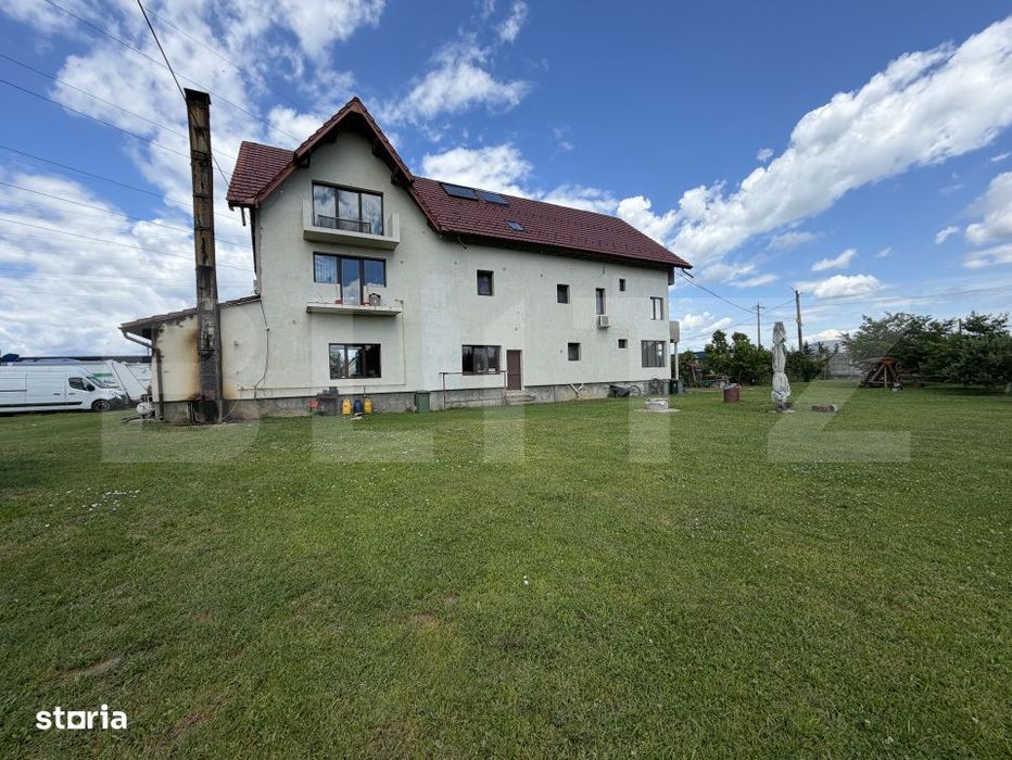 Casa de vanzare cu spatiu comercial, service auto si teren 3000 mp, zo
