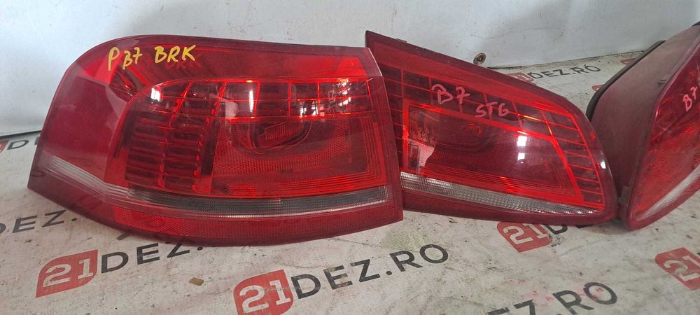 SET Stopuri VW Passat B7 Break / Combi model cu LED - stop stanga - dreapta Caroserie , stop stanga - dreapta Hayon