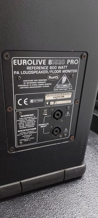 Sistem Audio PA Complet (Behringer + RCF + Phonic)