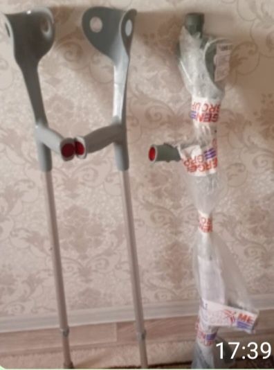 Костыль  жаңа шынтаққа