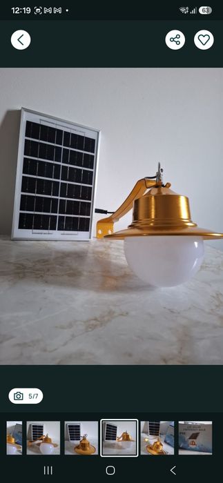 Felinar solar de gradina