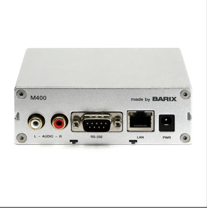 Barix Exstreamer M400 – Audio over IP – NOU