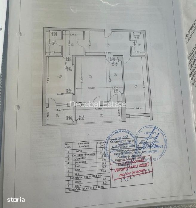 Apartament premium cu 3 camere | 115 mp | Zona Unirii