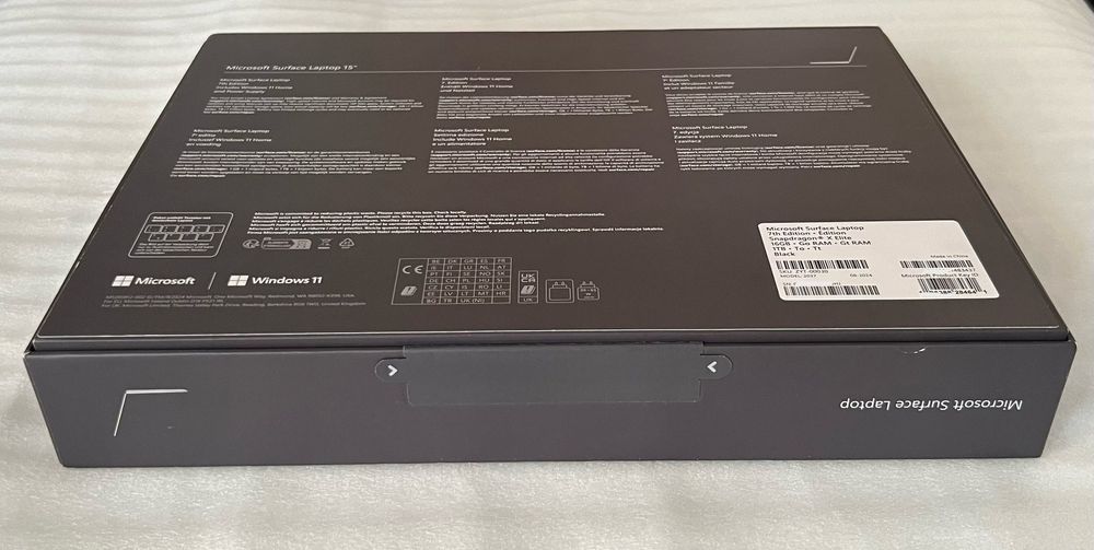 2025 Microsoft Laptop 7 SIGILAT ! 1TB 16GB 15,2” touch surface 2024