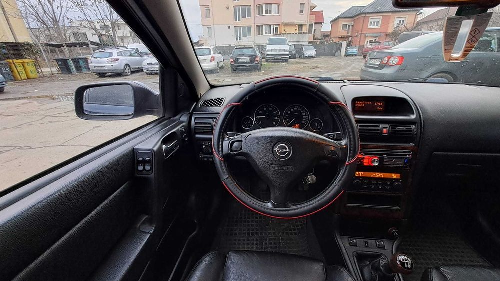 Opel Astra G caravan 1,6, benzina, piele, 100 cp, an 2003