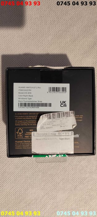 cutie ceas HUAWEI watch GT 2 PRO