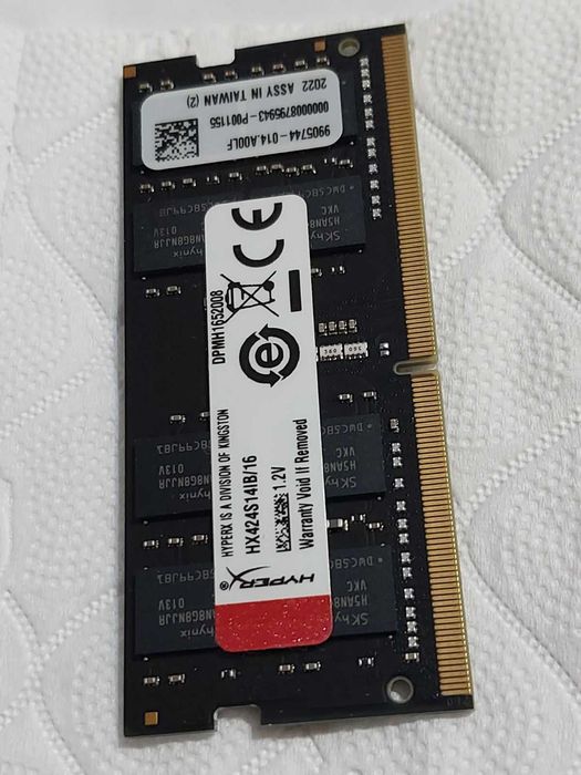 16GB DDR4 2666Mhz, 2400Mhz - RAM памет SODIMM (за лаптоп)