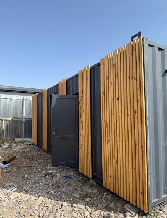 Баня из контейнера