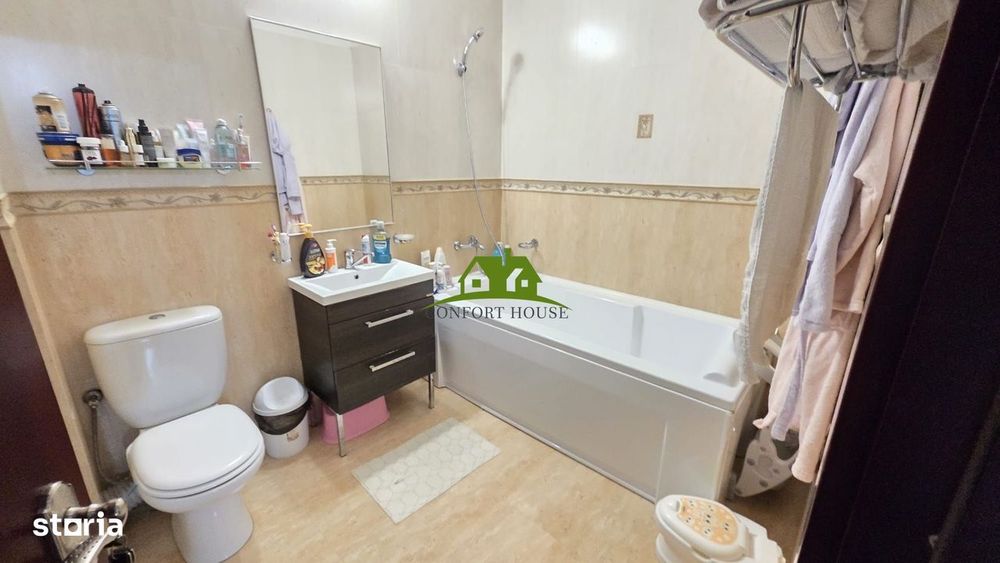 AP. 95mp la Et.2 cu 3 camere si 2 balcoane -complet utilat-zona Nord