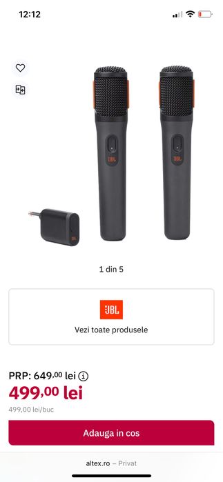 Vand Microfoane JBL