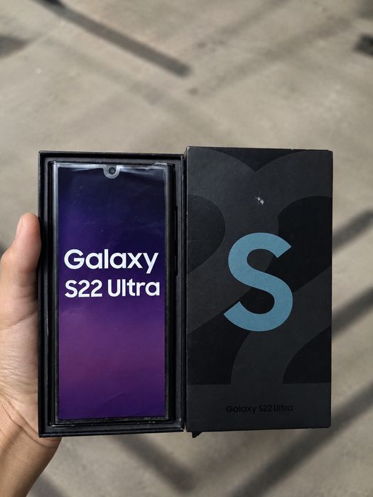 Samsung s 22 ultra идеал с коробкой