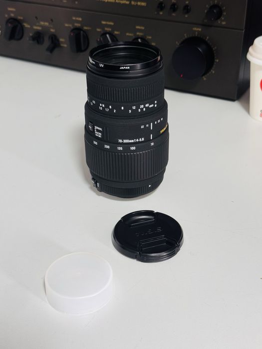Obiectiv Sigma 70-300mm f/4-5.6 DG APO Macro compatibil Nikon