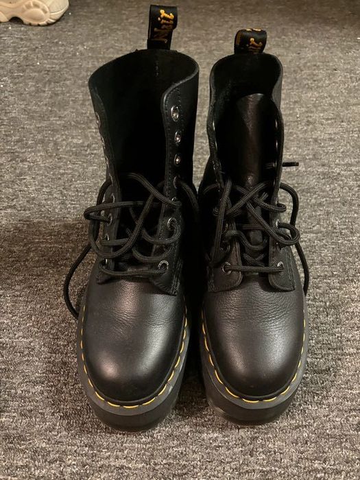 Dr Martens Pascal Max Leather Platform Boots