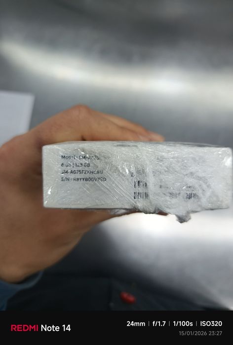 Samsung a07 6+6/128 yengi ochilmagan hali