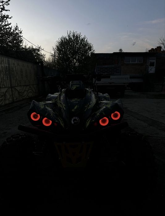 Angel eyes rgb pentru atv can am