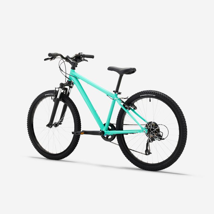 Mtb 24" expl 500 Verde 9-12 ani Copii - produs resigilat Decathlon