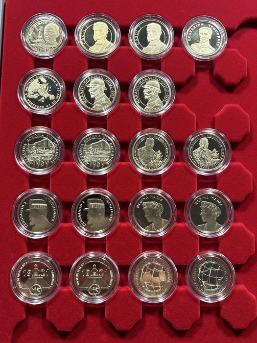 Monede comemorative 50 bani Proof