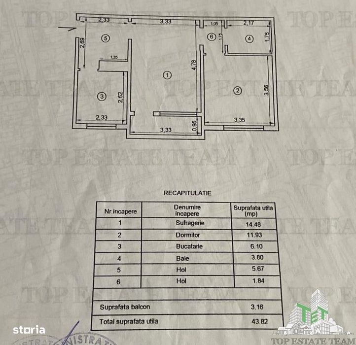 Apartament 2 camere - B-dul Independentei - vanzare Braila