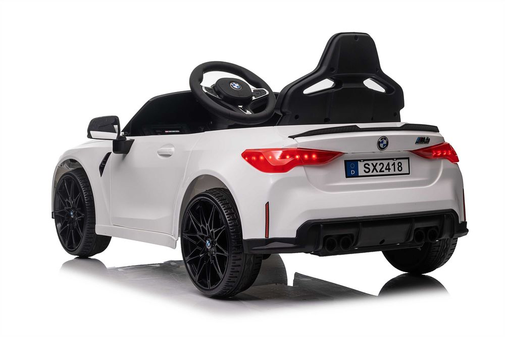 Лицензирана Акумулаторна Кола BMW M4 2025,110W,12V7Ah,EVA гуми