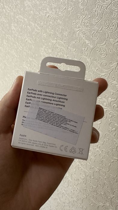 Наушники EarPods оригинальные