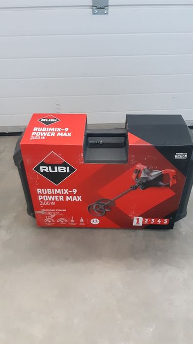 Malaxor,amestecator profesional Rubi Rubimix de 2100 W cu valiza