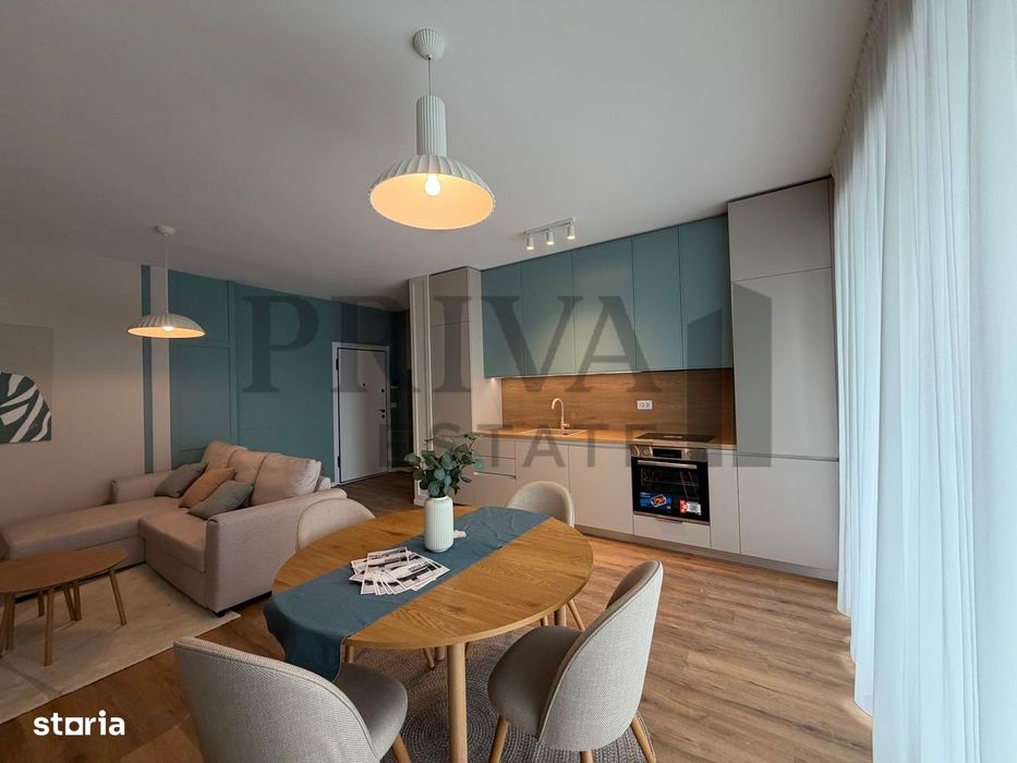 Apartament premium 2 camere mobilat, 55 mp, etaj 3, Nord One Torontal