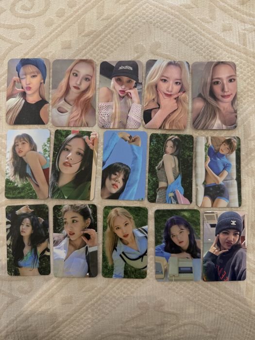 Неофициальные фотокарты Twice и G-IDLE