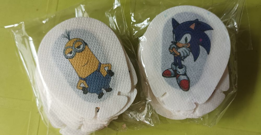 Цветни лепенки за око очи оклудери амблиопия закриване мързеливо око