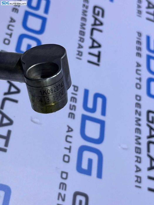 Furtun Conducta Compresor Radiator AC Aer Conditionat Clima Volkswagen Golf 5 1.9 TDI BRU BKC 2004 - 2008 Cod 1K0820743AM [D0675]