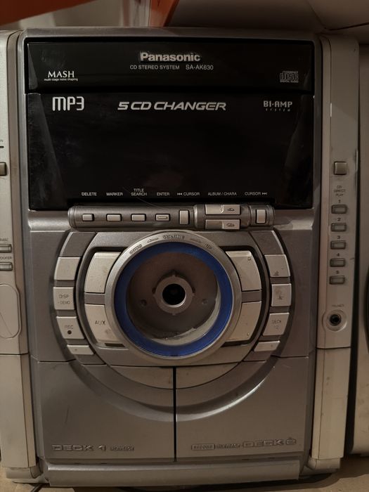 Магнитофон panasonic работает