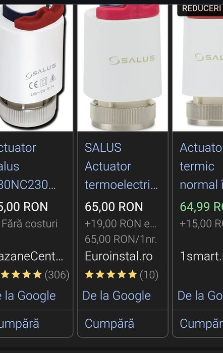 Automatizare încălzire pardoseala