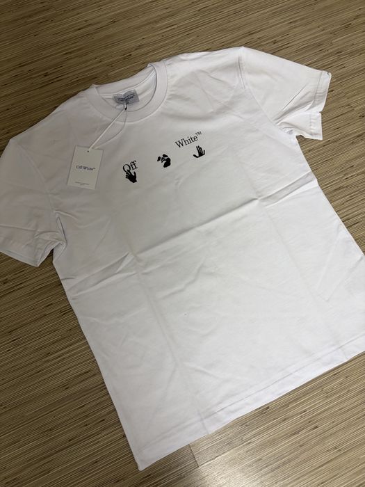 Tricou Off White marimea XXL nou nouț