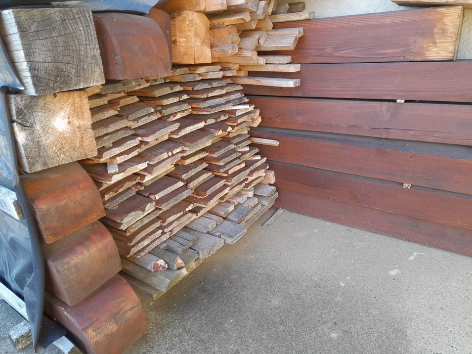 Lemn prelucrat, finisat constructii