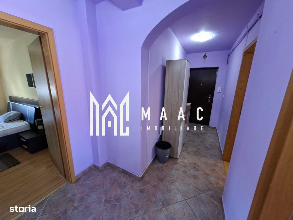 Apartament 2 camere de închiriat | Turnișor | 50 mp, balcon