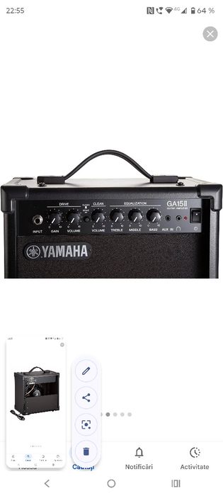 Yamaha GS15 amplificator pt chitara
Yamaha GA15 IIGA15