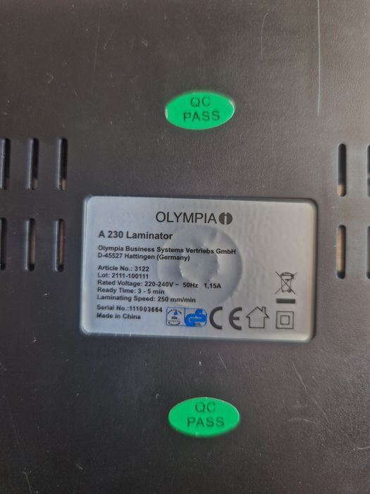 Laminator Olympia