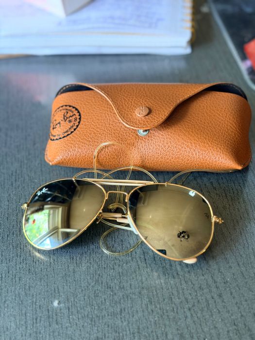 Ochelari de soare Ray-Ban Outdoorsman Classic - Arista Gold & Cable Temples