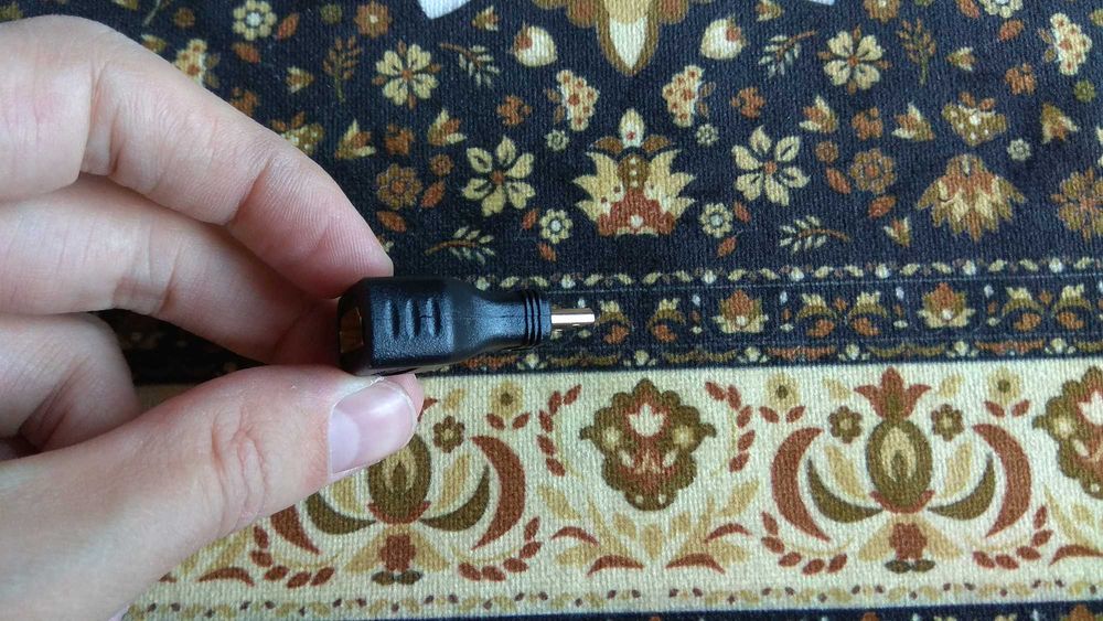 Переходник HDMI на mini HDMI адаптер