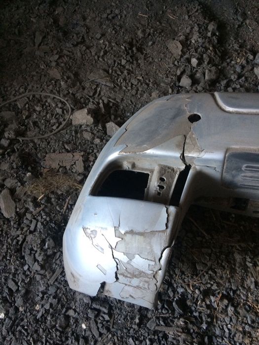 Бампер задний прадо 120