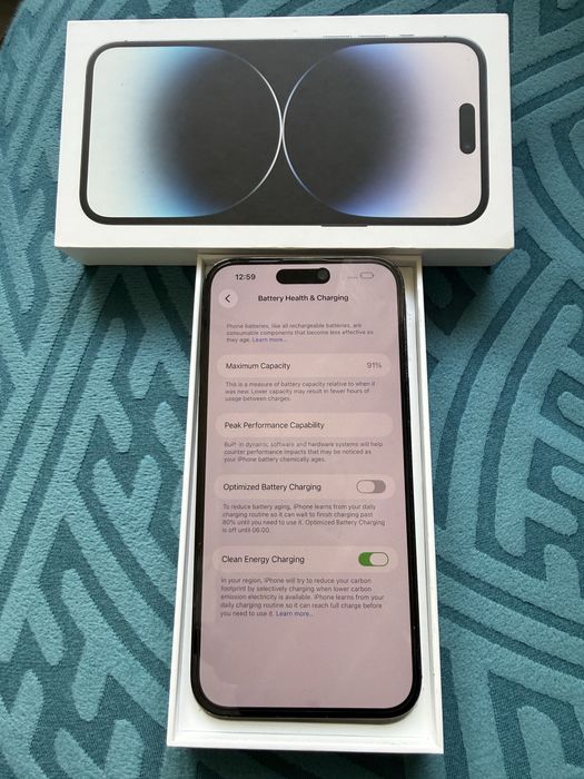 Iphone 14 pro max/91% baterie