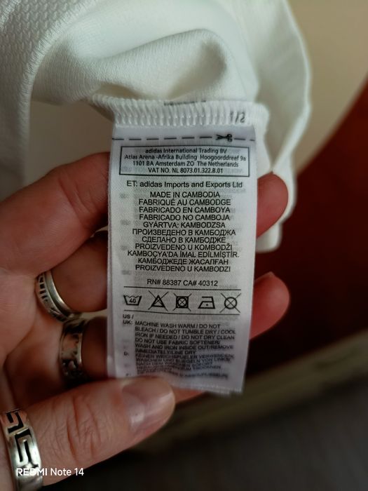 Дамска тениска real madrid р-р М adidas