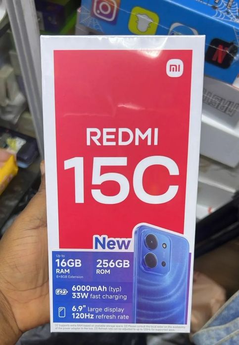 Xiaomi Redmi 15C Nou (Doar probat) – 256GB / 8GB RAM – Culoare Negru
